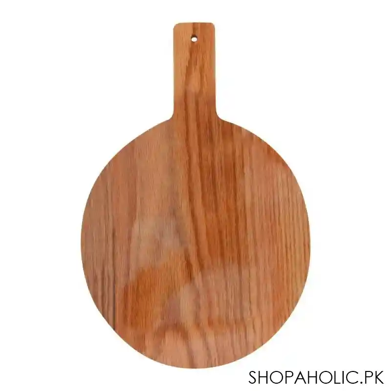 elegant curved wood pizza board, 9.5 inches, eh0090 image3
