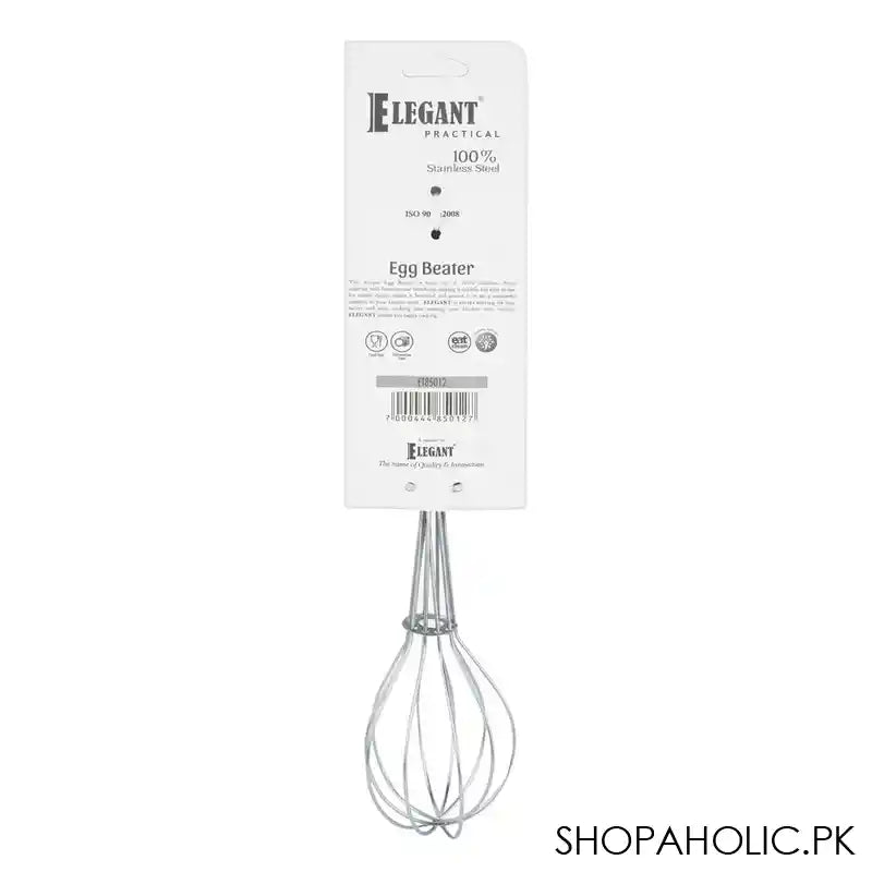 Elegant Stainless Steel Manual Egg Beater, ET85012 - Image 2