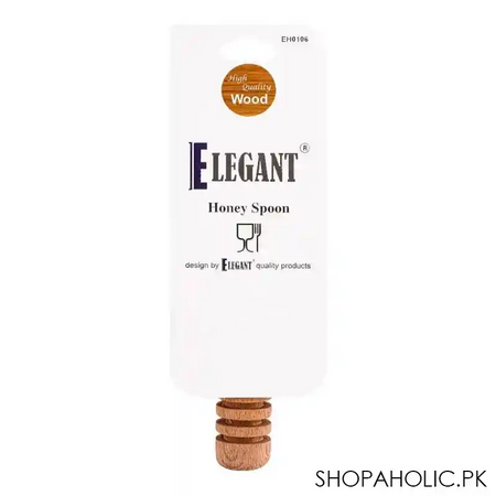 elegant wood honey dispenser, eh0106 image2