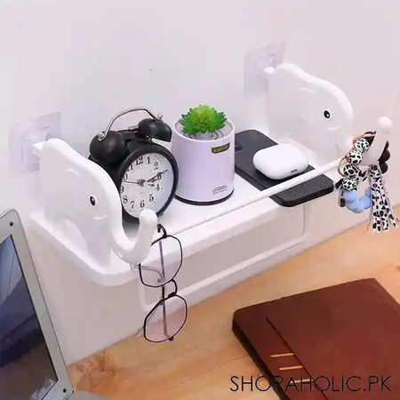 elephant rack with towel holder image2