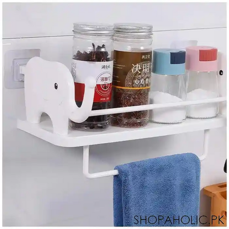 elephant rack with towel holder image4