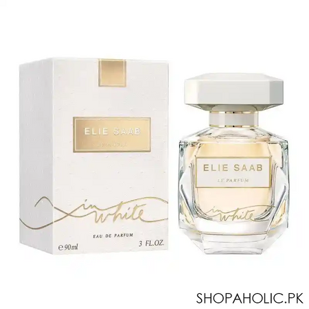 elie saab le parfum in white eau de parfum, fragrance for women, 90ml main image