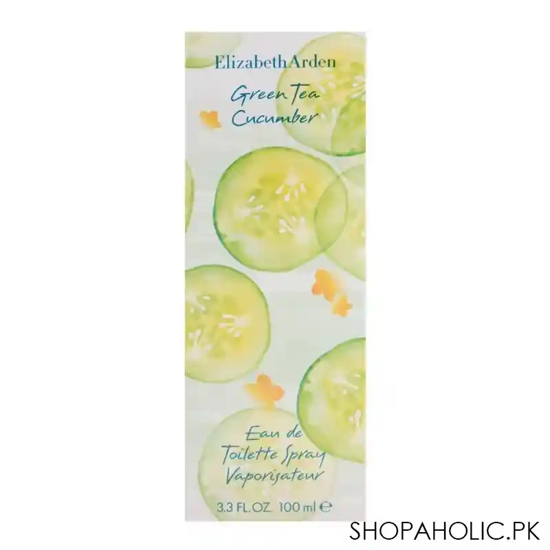 elizabeth arden green tea cucumber eau de toilette 100ml image2