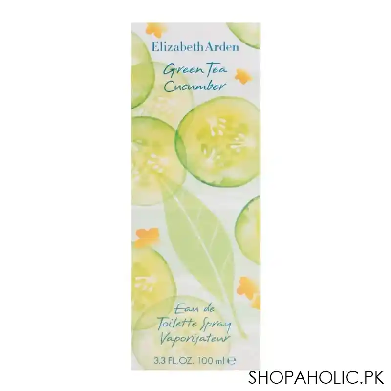 elizabeth arden green tea cucumber eau de toilette 100ml image3