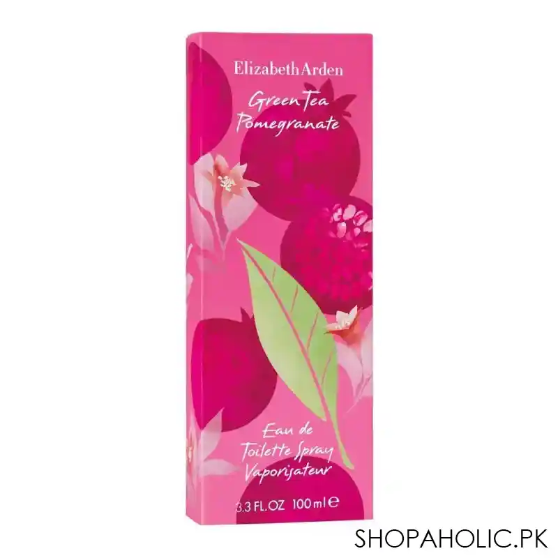 elizabeth arden green tea pomegranate eau de toilette, fragrance for women, 100ml image2