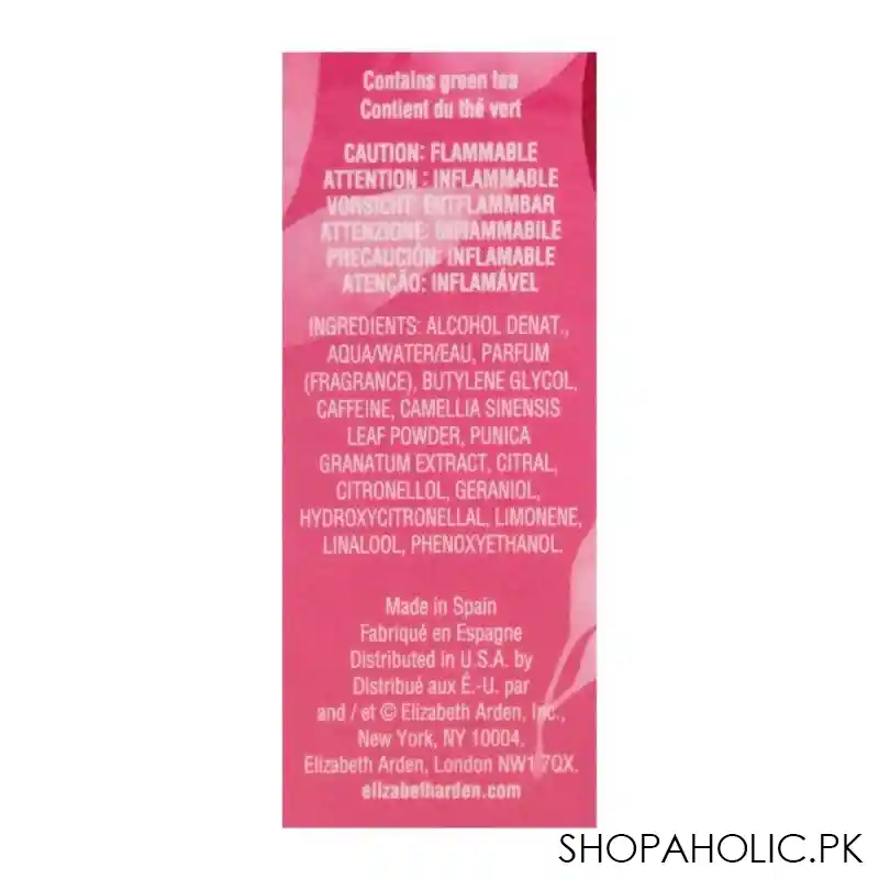 elizabeth arden green tea pomegranate eau de toilette, fragrance for women, 100ml image4