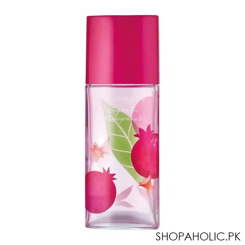 elizabeth arden green tea pomegranate eau de toilette, fragrance for women, 100ml main image