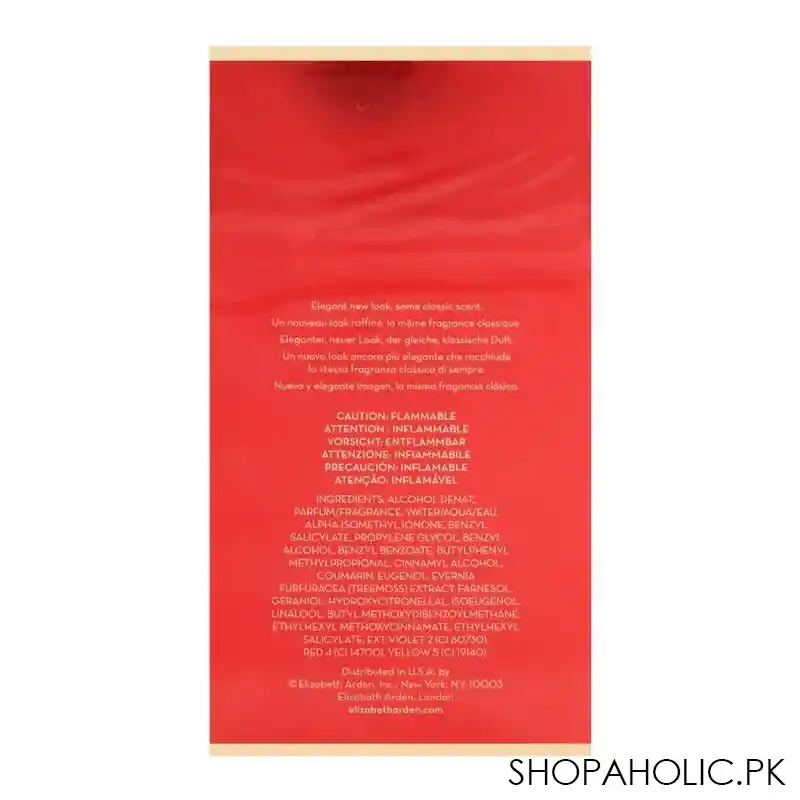 elizabeth arden red door eau de toilette 100ml image3