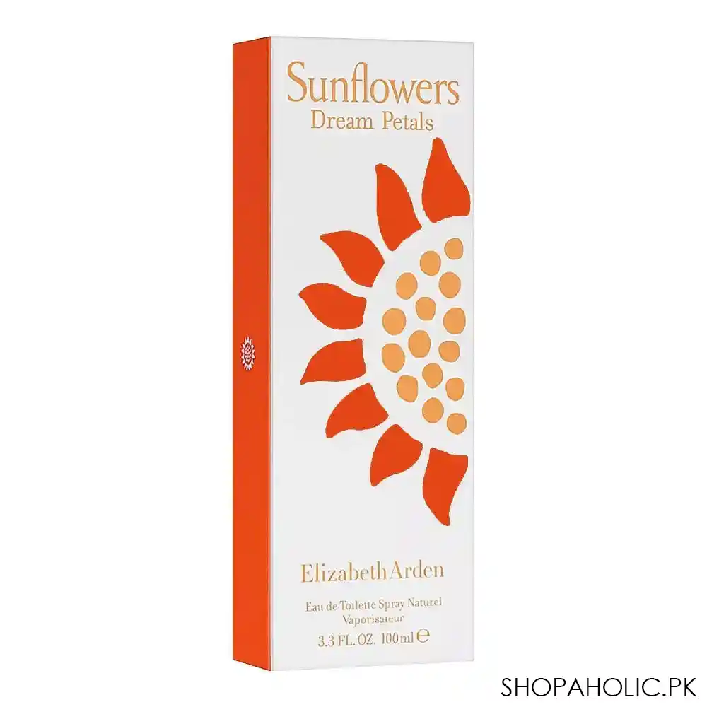 elizabeth arden sunflowers dream petals eau de toilette, for women, 100ml image2