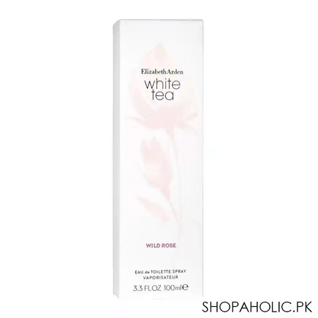 elizabeth arden white tea wild rose eau de toilette, fragrance for women, 100ml image2