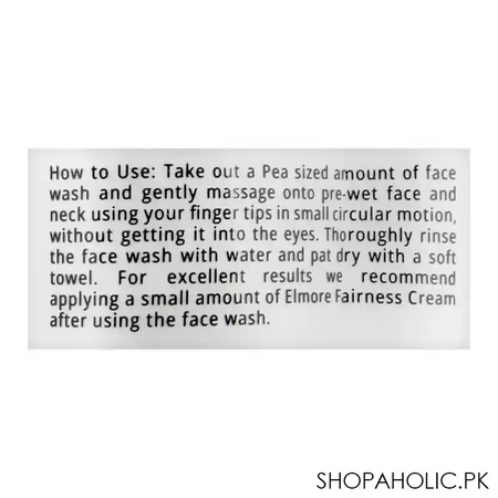 elmore 2x brightening charcoal + clay daily face wash, 100ml image4