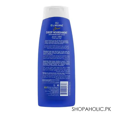 elmore classic deep nourishment moisturizing body lotion, for dry  to very dry skin type, 250g image2