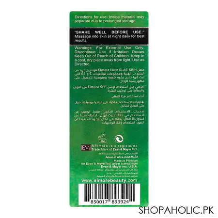 Elmore Elixir Peptides Vitamin E & Niacinamide Glass Skin Serum, 30ml - Image 3