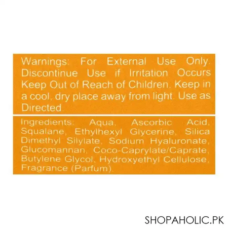 elmore elixir vitamin c & hyaluronic acid 10% serum, 30ml image3