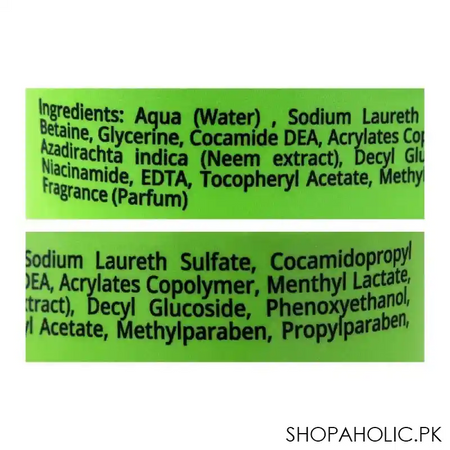elmore herbal purifying daily face wash, with neem extracts, 150ml image4