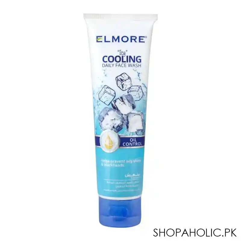 elmore icy cooling daily face wash, 100ml main image