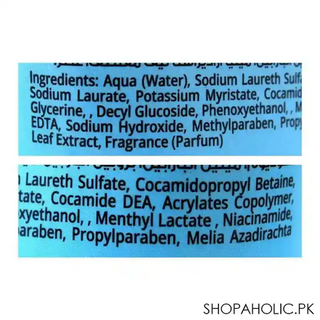 elmore oil control cooling daily face wash, prevents blackheads, 150ml image4