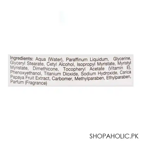 elmore skin whitening natural moisturizing body lotion, papaya, vitamin e & sunscreen, all skin type, 250ml image4