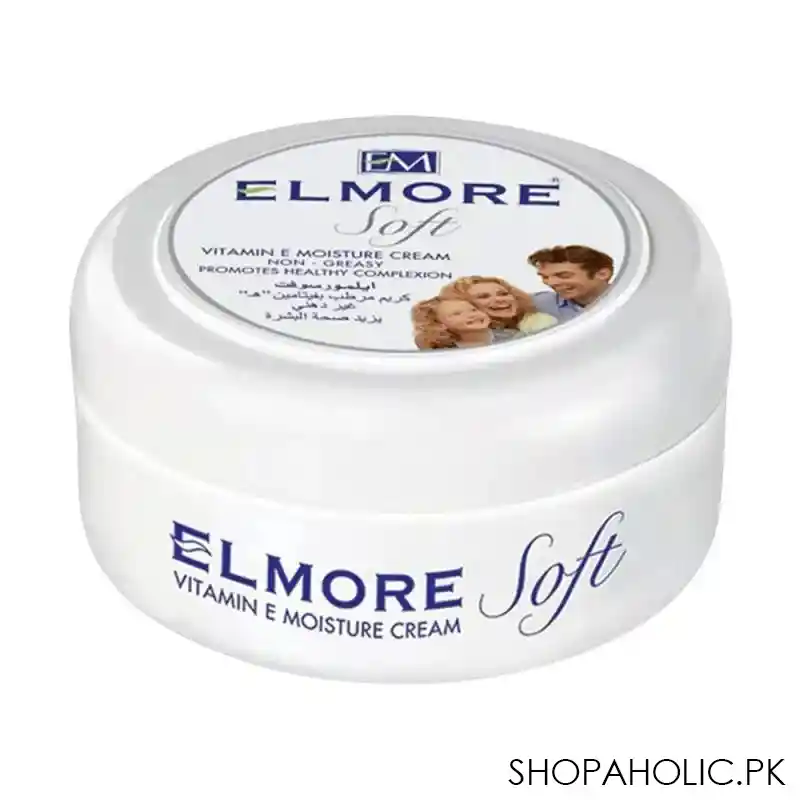 elmore soft vitamin e moisture cream, non greasy, 200ml main image