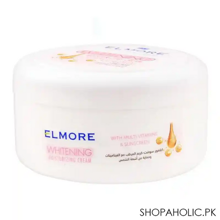elmore soft whitening moisturizing cream, 200ml image2