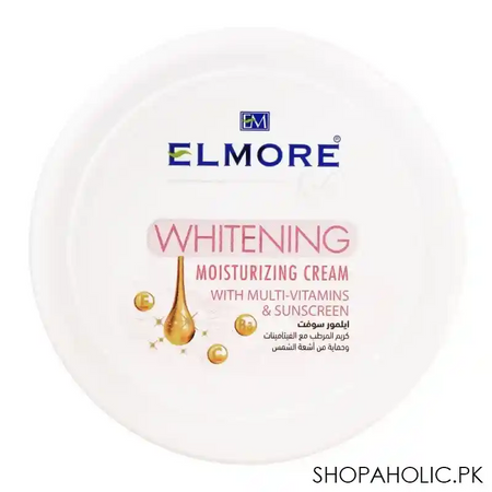 elmore soft whitening moisturizing cream, 200ml main image