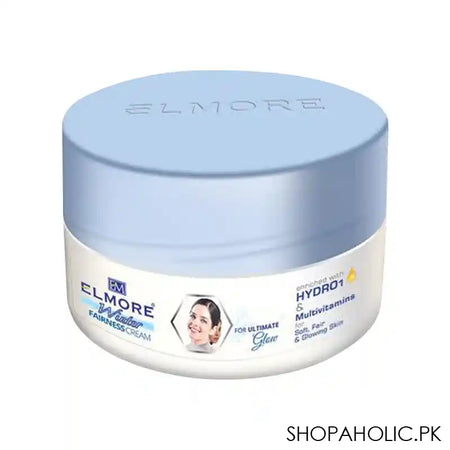 Elmore Ultimate Glow Winter Fairness Cream, Enriched With HYDRO1, Jar, 50ml - Image 2