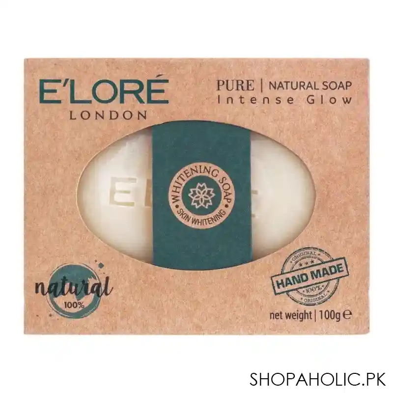 e'lore intense glow pure natural soap, 90g image2