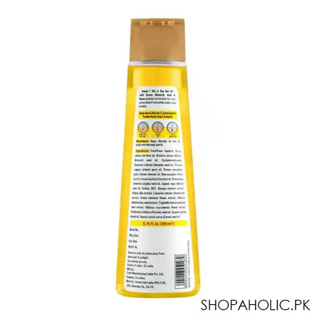 emami 7 oils in one sarson natural black hair oil, non greasy/non sticky, 200ml image2