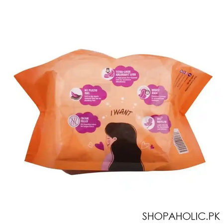 embrace essentials maxi pad, long, 9 pack image2