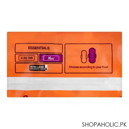 embrace essentials maxi pads, extra long, value pack, 16 pack image3