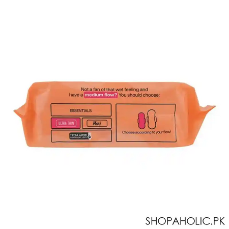 embrace essentials ultra thin long pads, 9 pack image3