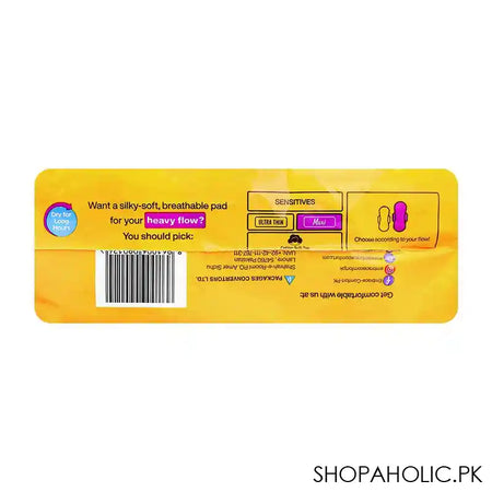 Embrace Sensitive Maxi Pads, Extra Long, Value Pack, 26-Pack, Rs.150/- Off - Image 2