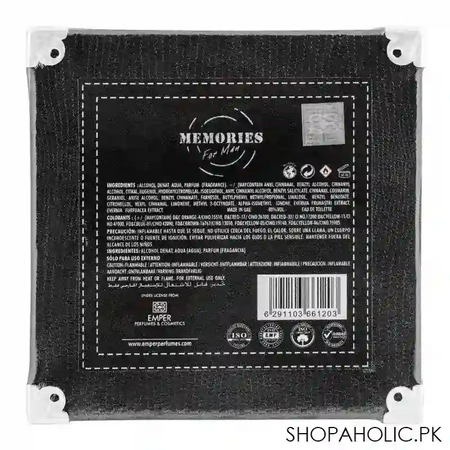 emper memories pour homme edt, fragrance for men, 100ml image3