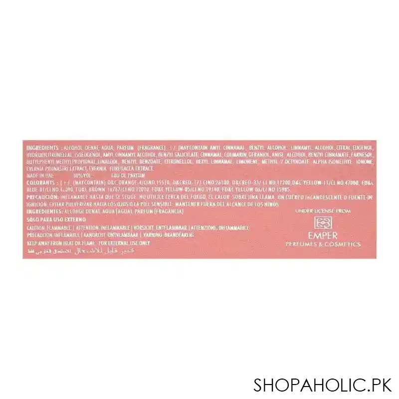 emper  twist pour femme edp, fragrance for women, 100ml image4