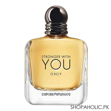 emporio armani stronger with you only eau de toilette pour homme, 100ml main image