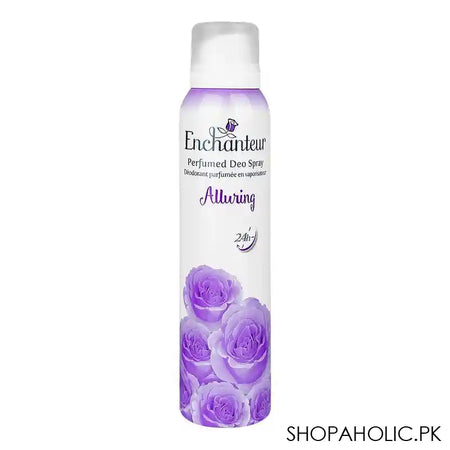 Enchanteur Alluring Perfumed Deodorant Spray, Anti-Perspirant, 24 Hours Lasting, For Women, 150ml - Main Image