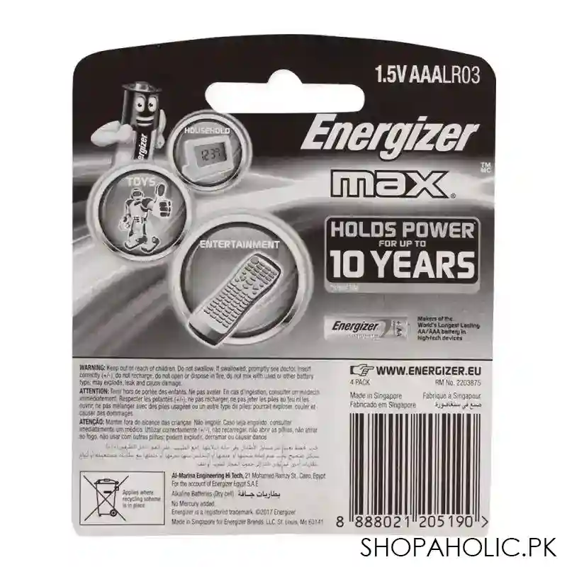 energizer aaa max batteries 4 pack bp 4 image2