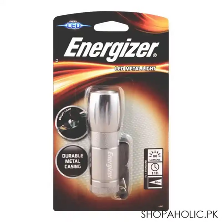 energizer led metal flash light, 80 lumens, mlhh32 image2