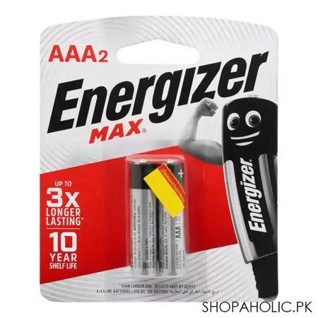energizer max aaa bp 2 lr03 main image