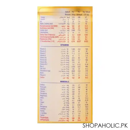 enfamil a+ stage 1 infant formula, 0 6 months, 380g image4