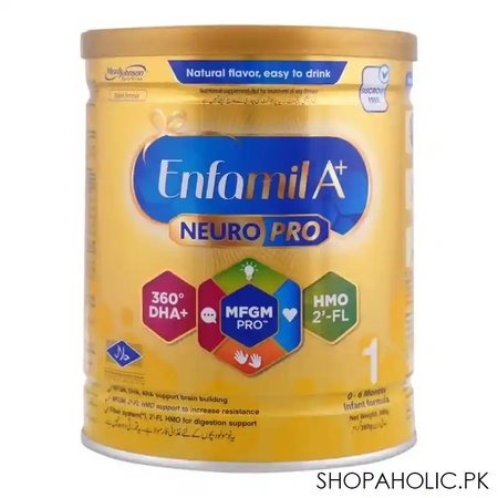 enfamil a+ stage 1 infant formula, 0 6 months, 380g main image