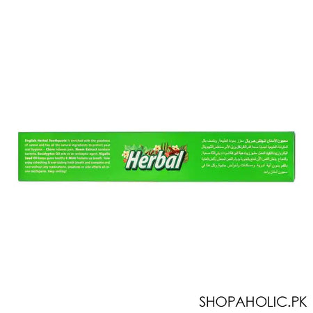 English Herbal Fluoride Toothpaste, 140g - Image 3