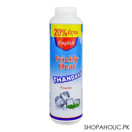 English Prickly Heat Thanda Powder, 220g - Image 3