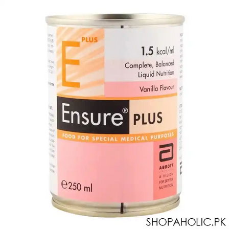 ensure plus, vanilla flavour, 250ml main image