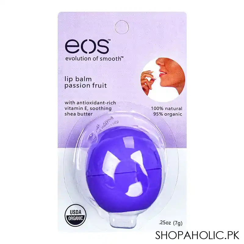EOS Evolution Of Smooth Passion Fruit Lip Balm, 7g - Main Image
