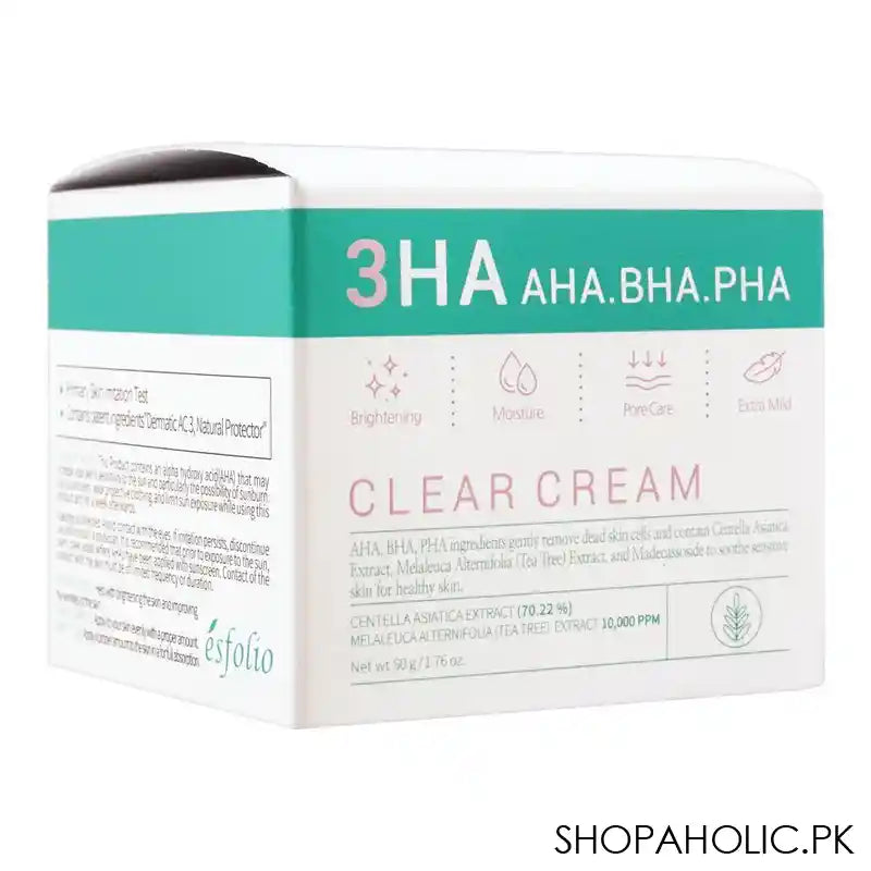 Esfolio 3HA AHA.BHA.PHA Clear Cream, 50ml - Image 3