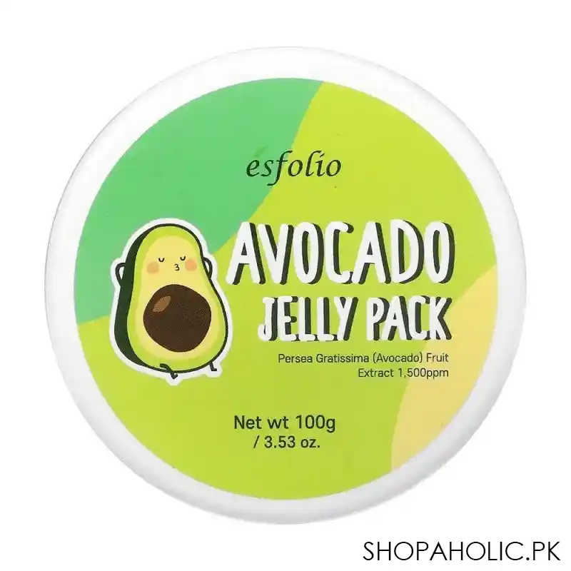 esfolio avocado jelly pack, 100g image2