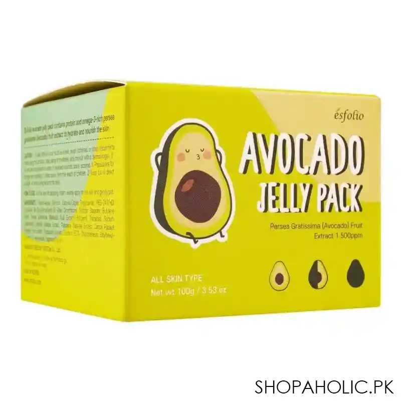 esfolio avocado jelly pack, 100g image3