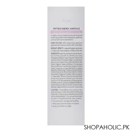 Esfolio Peptide Energy Ampoule, 30g - Image 3