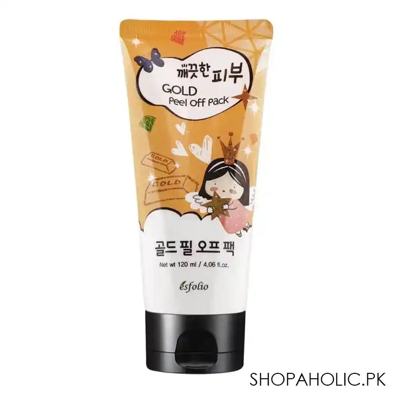 esfolio pure skin gold peel off pack, 120ml main image